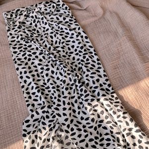 tie around maxi skirt